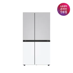 [혜택가139만원대]LG 디오스 오브제컬렉션 양문형 냉장고 S836MRQ112 832L