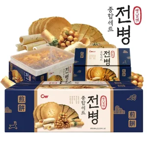 청우 옛날애 종합전병세트 5종 800g / 전용 밀폐트레이 안전포장 / 선물용최고