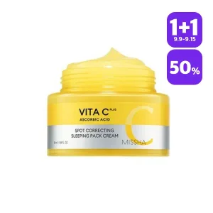 [1+1][미샤] 비타씨플러스 슬리핑 팩 크림 50ml