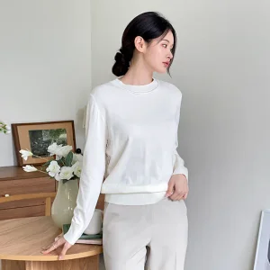 [르포엠]릴리안 데일리 라운드 니트 3개입