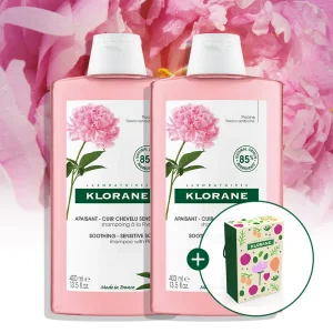 (20% 쿠폰)[민감두피] 피오니 샴푸 400ml 2개 (+퀴닌샴푸 7ml)