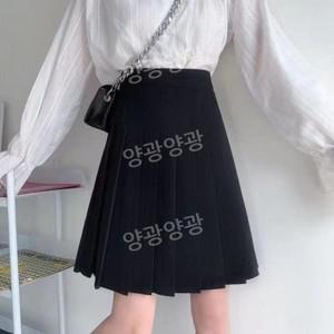 여성골프치마 빅사이즈 골프치마 롱스커트 플리츠 주름치마