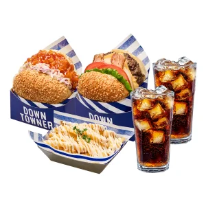 [다운타우너] 인기버거 2인세트
