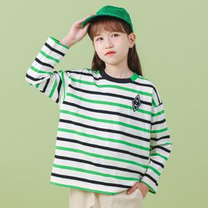 [아이러브제이] A.라팡 스트라이프 크롭 티셔츠 JVFTO92