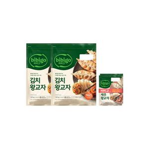 CJ 비비고 김치왕교자 1.05kg, 2개 + 새우왕교자 315g, 2입, 1개