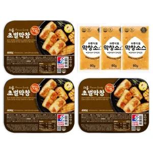 와룡막창 초벌막창 400g 3팩 + 소스 80g 3팩