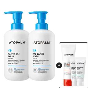 아토팜 탑투토워시 460ml 2개 (gift 엠엘이로션60ml+수딩젤)