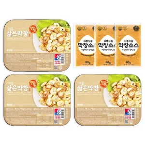 와룡막창 삶은막창 400g 3팩 + 소스 80g 3팩