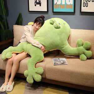 스푸핑 개구리 바디필로우 안고자는 대형 쿠션 롱쿠션