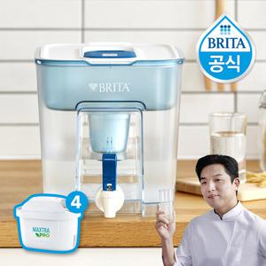브리타 정수기 플로우 8.2L+총필터 4입