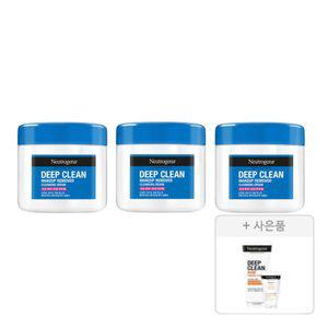 뉴트로지나 딥클린 클렌징 크림, 285ml, 3개 + 증정(클렌징폼 50g 기획(아크네폼 40g,