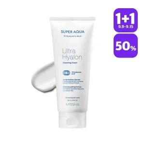 [1+1][미샤] 수퍼 아쿠아 울트라 히알론 클렌징 크림 200ml