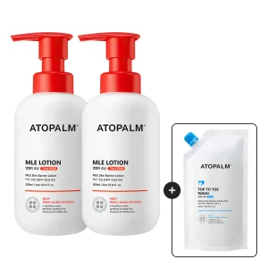 아토팜 MLE 로션 300ml 2개 (gift 탑투토워시250ml)