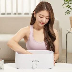 10차 완판! 힐링팩토리 파라핀 베스 PARA9 가정용 원터치 다이얼 파라핀용해기 (치료기