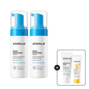 아토팜 페이셜 폼 워시 150ml 2개 (gift 수딩젤/선로션)