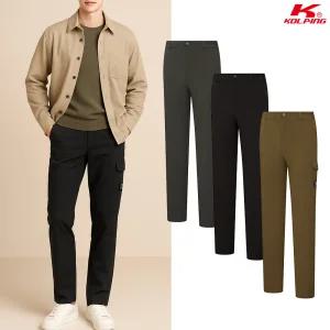 콜핑 2193PK546M 나일론 캐주얼 스판 사이드 포켓 남자 가을 등산바지