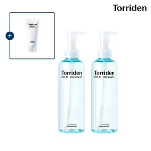 [SET] 토리든 다이브인 저분자 히알루론산 클렌징 오일 200ml X 2개 (+다이브인 폼 30