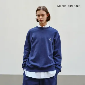 (택가 69,900원)마인드브릿지 [MAB]원포인트오버핏맨투맨 MWTS6150