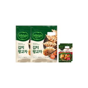 CJ 비비고 김치왕교자 1.05kg, 2개 + 김치왕만두 420g, 2입, 1개