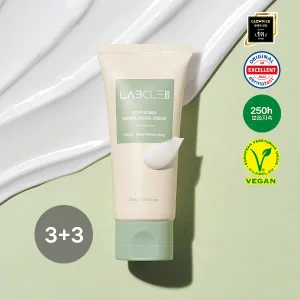 [3+3]현대약품 비건 스킨케어 랩클 스텝다운 모이스처라이징 수분크림 80mL 대용량 (소