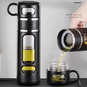 분리형 대용량텀블러 물차 분리형 유리 텀블러 ABS 520ml