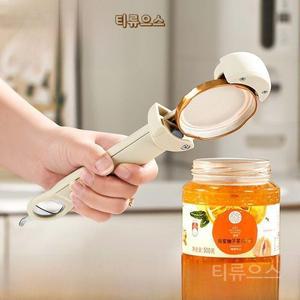 맥주 와인 잼뚜껑 캔 만능병따개 오프너 스테인리스 개폐식 다기능 병따개 절약형 티류