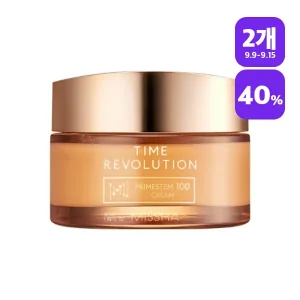 [2개][미샤] 타임 레볼루션 프라임스템100 크림 50ml