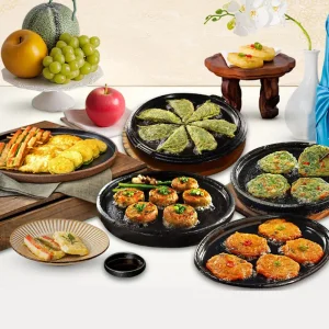 사옹원 모듬전 6종 세트 / (김치전 300g + 땡초부추전 300g +  동태전 300g +  오미산
