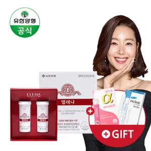유한양행 엘레나 여성 질유산균 UREX 프로바이오틱스 유산균 60캡슐 2개월분
