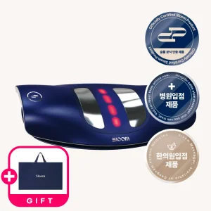 (+ 선물용 쇼핑백 대형) 슬룸 프리미엄 허리 마사지기 허리편한케어 V2