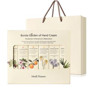 [메디플라워] 보니타가든 핸드크림 75ml 6종세트+쇼핑백/5+1