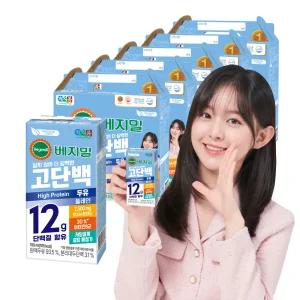 베지밀 고단백 플레인 두유 190ml 80팩