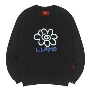 엘라모 3M 롤링플라워 맨투맨 남녀공용 빅사이즈 S~4XL