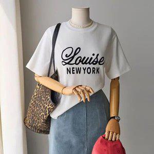 (안나앤모드) louis 쫀득 후로킹 반팔탑 [티셔츠DYT55]