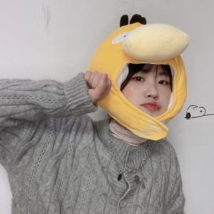 고라파덕 모자 팬싸템 특이한 코스튬 할로윈 크리스마스파티 코스프레