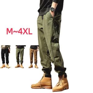 남자 카고팬츠 봄 가을 전술카고바지 M~4XL 카키/그린/블랙