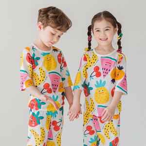 [키키스토리] 후르츠팜 7부 자가드 실내복