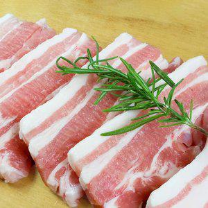 절대육감 1등급 숙성 한돈 생 삼겹살 500g x 2팩 1kg 냉장 국내산 구이용, 숯불 바베