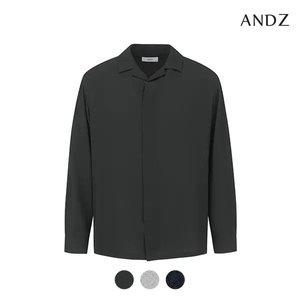 [앤드지] 릴렉스핏 오픈카라 긴팔 셔츠_BZD2WC1104