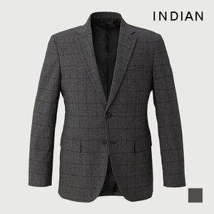 [INDIAN] TR 글렌체크 셋업 자켓_MIVFAXF8361