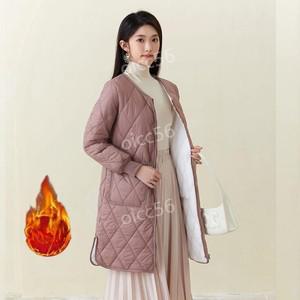 여성 경량 롱패딩 점퍼 깔깔이 누빔 퀼팅 아우터