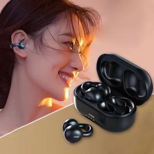 골전도 블루투스 무선 이어폰 이어클립형 이어폰 HIFI입체음질 50h 오래