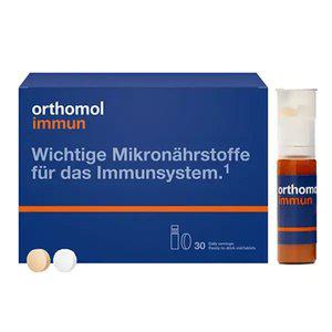 오쏘몰 이뮨 멀티비타민 1박스 30일 orthomol 독일직구(드링크+정제)