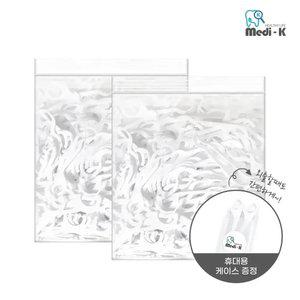 [메디케이] 국내생산 일회용 치실 400p + 400p 벌크 대용량 케이스 포함