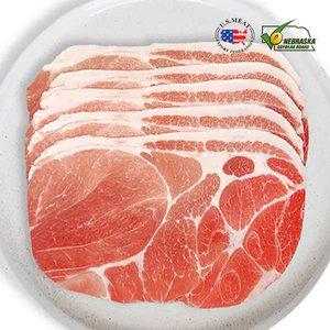 돼지 목전지 왕목살 구이용 1kg (500g x 2팩) 미국산