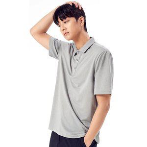 콜핑 2302TK570M 베이직 하이쿨 멜란지 남성 여름 등산 카라 PK 반팔 티셔츠