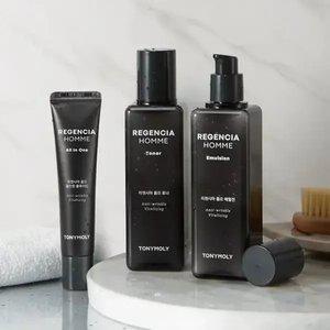 리젠시아 옴므 스킨케어 세트(토너150ml,에멀전150ml,플루이드30ml)