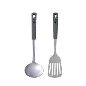 [추석맞이~40%] 도루코 컴포트 조리도구 2종 (국자+뒤지개) 스테인레스