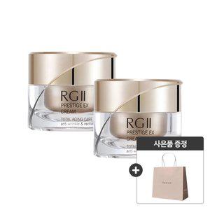[9월25일 단하루혜택]알지투 프레스티지 EX 크림 50ml 듀오 세트 + 쇼핑백