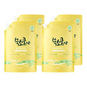 [쑥소쿰] 연잎 주방세제 1.2L 4개
